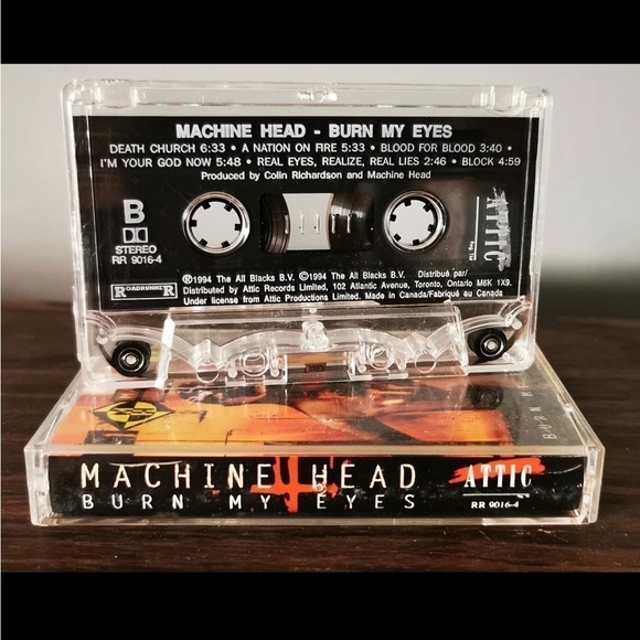MACHINE Head - Burn My Eyes - Cassette - Picture 2 of 2